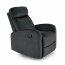 WONDER recliner Relaxsessel, Ruhesessel Mit Wippfunktion,Schwarz