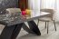 HILARIO Extendable table black marble / black