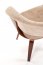 K545 Chair beige / walnut