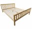 Sen- L-A(011) 160x200 Pine Wooden Bed