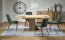 FABIANO Dining table (extendable) oak artisan / black