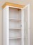 Marone Elite White/pine PLMEL01 Standvitrine Weiß/Kiefe