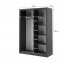 ArtiAR -04 Black Sliding door wardrobe 150cm