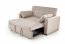 PAULINIO folding sofa color: beige