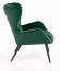 TYRION Armchair dark green