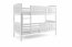 Cubus 2 Bunk bed with mattress 200x90 white (Without box)