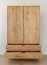 Simona PRHSIM06 Wardrobe 110 cm wide,solid oak