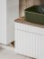 ICONIC WHITE 82-60-D-1S Cabinet Under Washbasin 