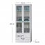 Brandson WIT 2w2s Glass-fronted cabinet