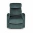 WONDER recliner with rocking function, dark green