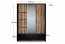 Jagger szf3d2s Wardrobe with mirror