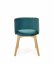 MARINO Krēsls velvet - MONOLITH 37 (dark green)