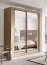 ArtiAR -03 Oak Shetland Sliding door wardrobe 180cm