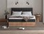 PERU bed 180x200 Divguļamā gulta ar matraci un veļas kasti