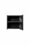 Nova-Black D83-30-1DQ(W83-03D) Upper Cabinet Qubik 30x30 cm1 Door