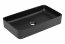 UM- SLIM 2 E-6275 DP basin matt black 60cm Izlietne