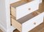 Marone Elite White/pine PLMEL01 Standvitrine Weiß/Kiefe