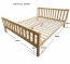 Sen- L-A(011) 160x200 Pine Wooden Bed