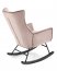 BAZALTO Rocking chair beige