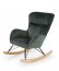 CASTRO Rocking chair Dark green