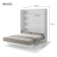 BED BC-13 CONCEPT 180x200 Vertikāla sienas gulta