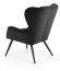 TYRION Armchair black 