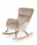 CASTRO Rocking chair beige