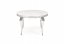 REGINALD Round table - white marble