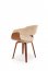 K545 Chair beige / walnut