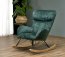 CASTRO Rocking chair Dark green