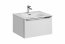 LEONARDO WHITE 82-60-B-1S Cabinet Under Washbasin