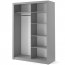 ArtiAR -04 Grey Sliding door wardrobe 150cm