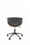 BILBO Office chair black / walnut