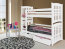 SERAFIN Bunk bed with mattress 180x80 White
