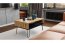 HAIRPIN S-90 Coffee table,Artisan Oak/Black Matt