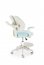 PANCO Office chair light blue