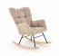 VASCO Rocking chair beige