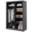 ArtiAR -04 Black Sliding door wardrobe 150cm